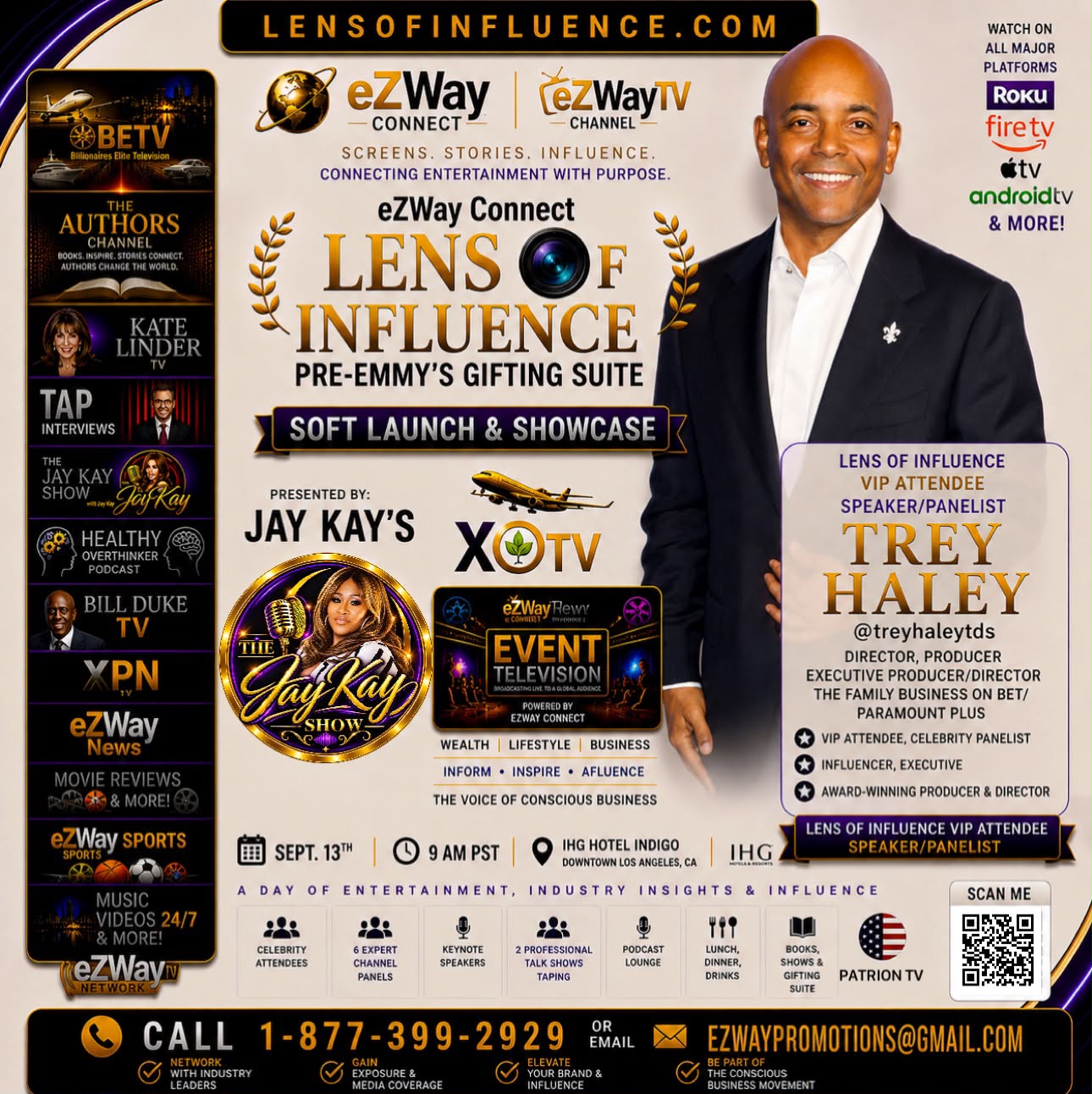 Trey Haley Courageous Woman Magazine panelist flyer